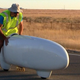 A prototype of the bike undergoing tests.